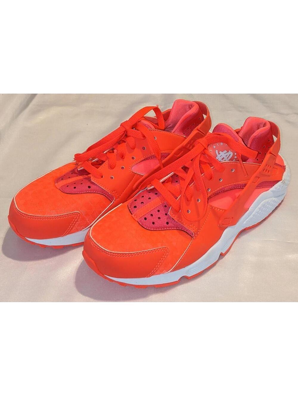 Nike Air Huarache Run Women's Sneakers Shoes Bright Crimson 634835-608 Sz 9 EUC